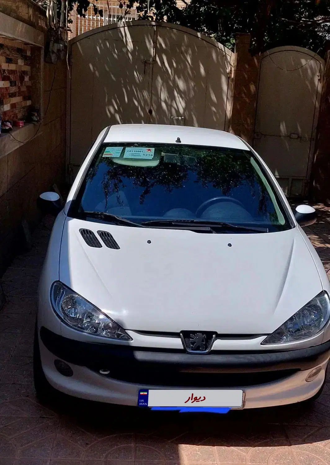 پژو ۲۰۶ صندوق دار v8 - 1390