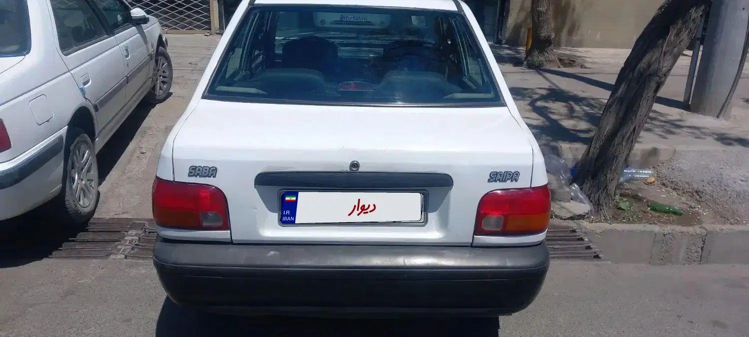 پراید صبا بنزینی - 1386