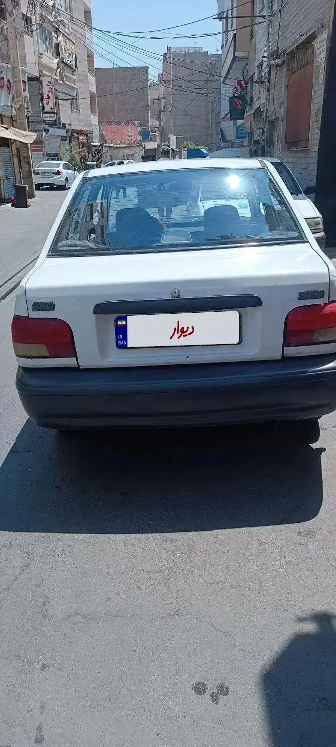 پراید صبا بنزینی - 1386
