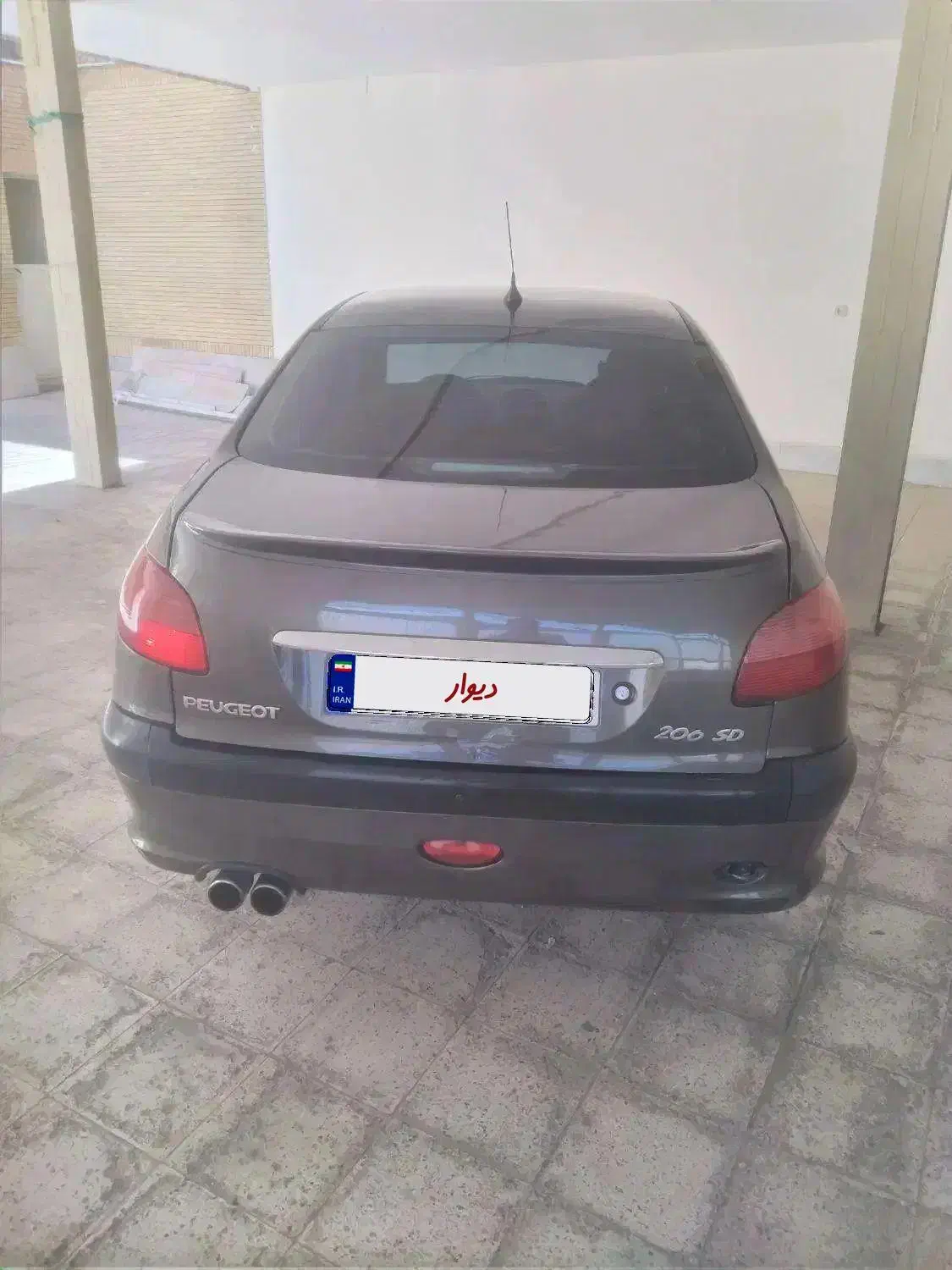 پژو ۲۰۶ صندوق دار v1 - 1386