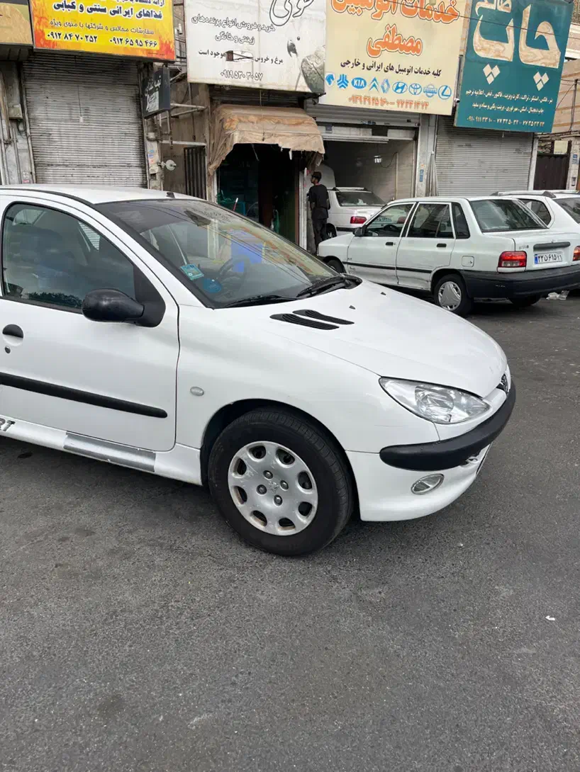 پژو ۲۰۶ صندوق دار v2 - 1391