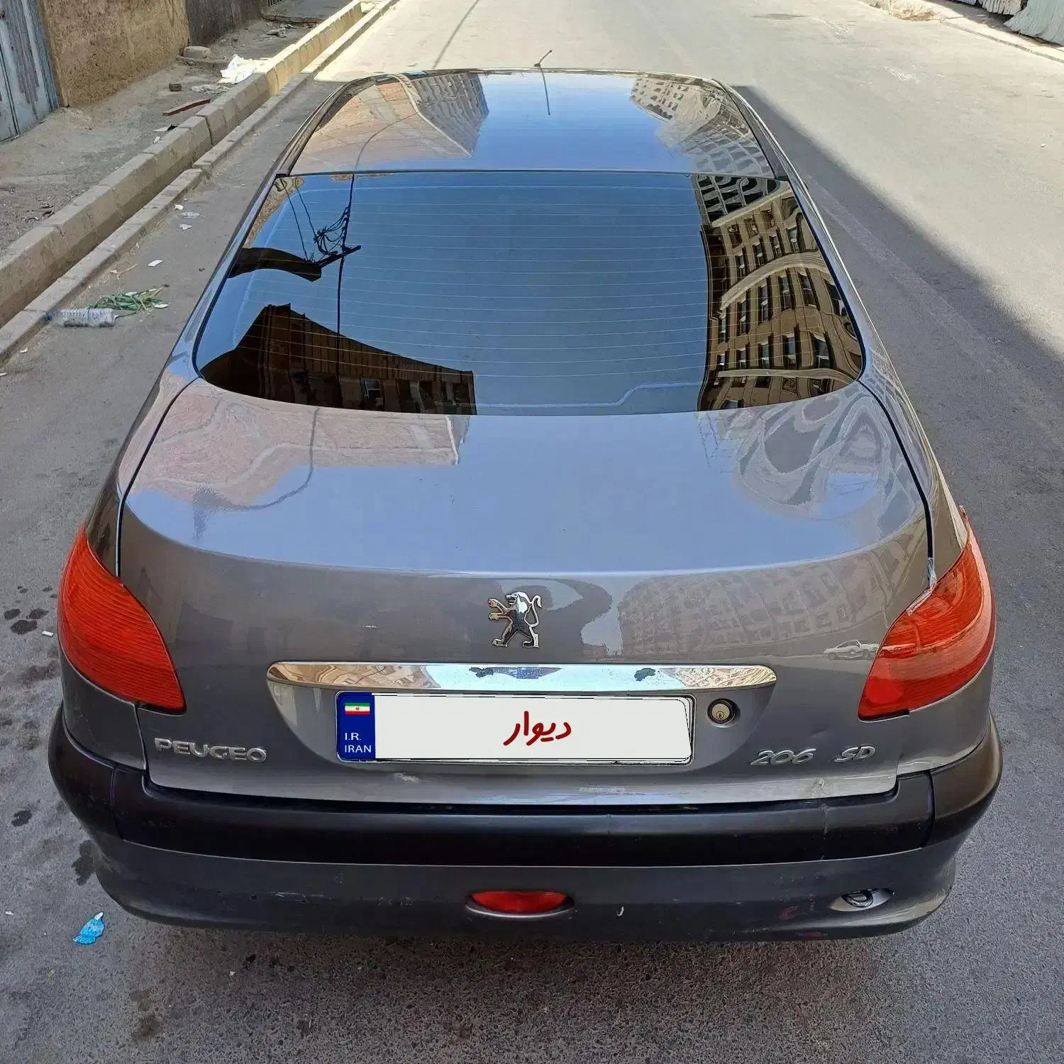 پژو ۲۰۶ صندوق دار v8 - 1388