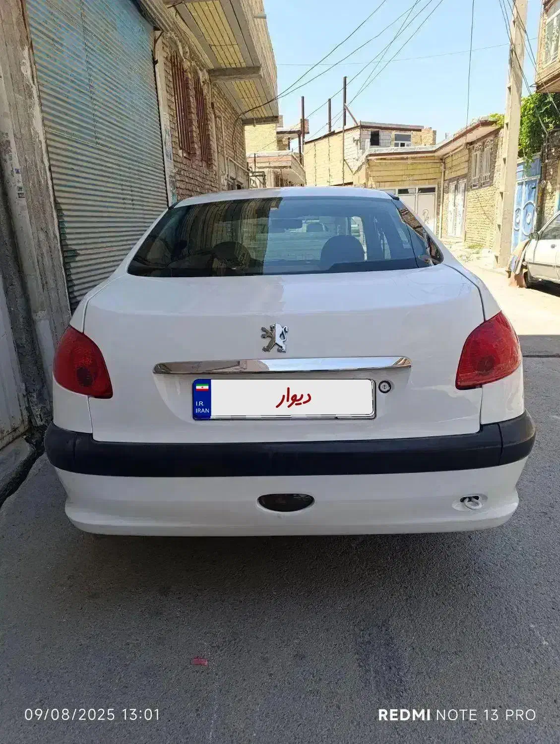 پژو ۲۰۶ صندوق دار v2 - 1390