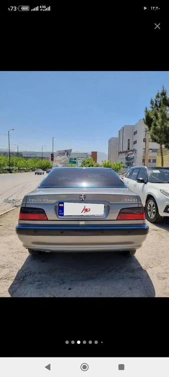 پژو پارس دوگانه سوز - 1388