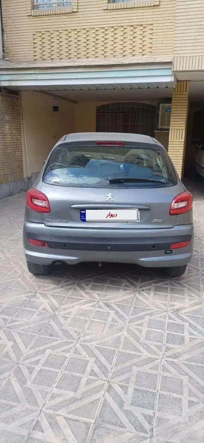 پژو 206 تیپ 2 - 1386