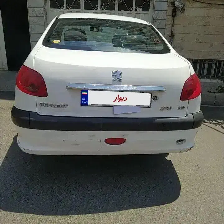 پژو ۲۰۶ صندوق دار v9 - 1390