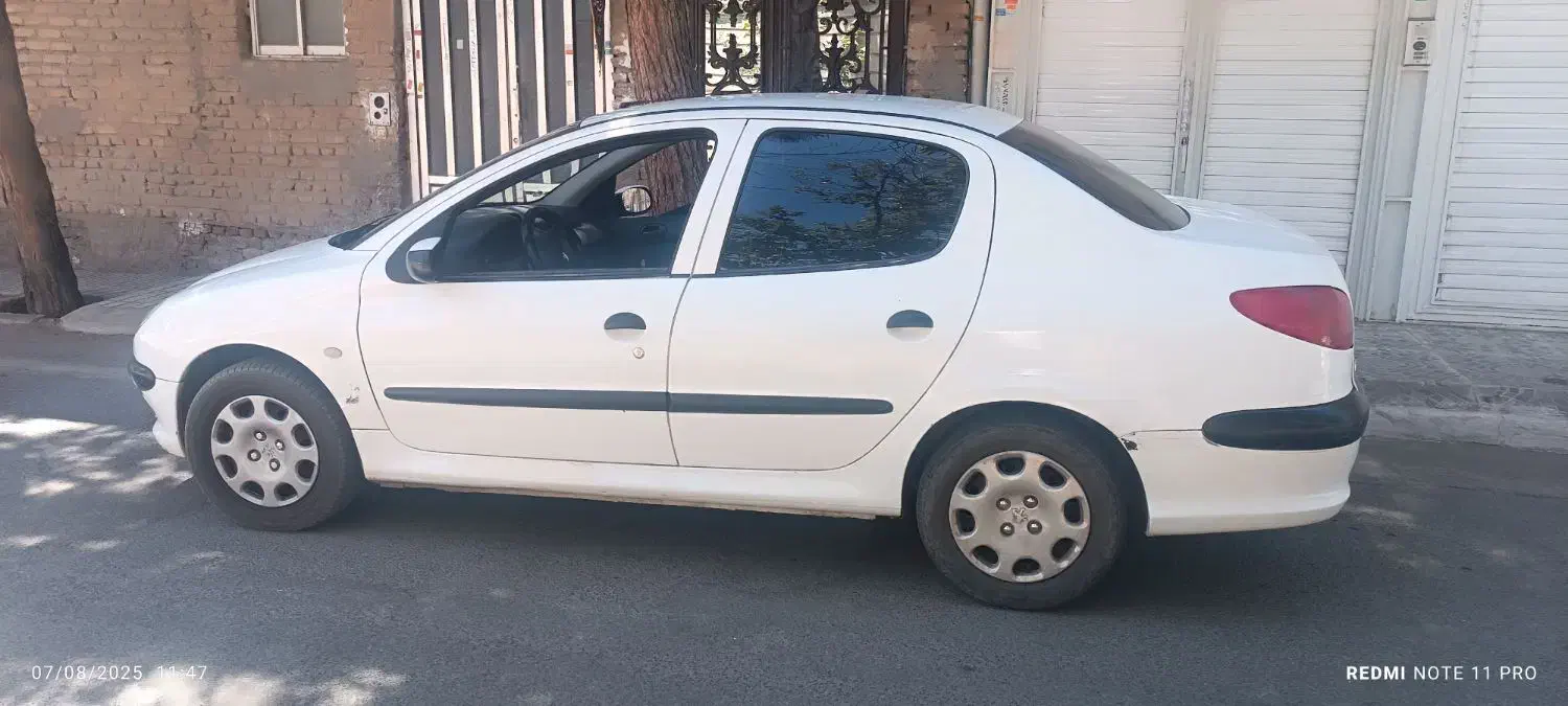 پژو ۲۰۶ صندوق دار v8 - 1397