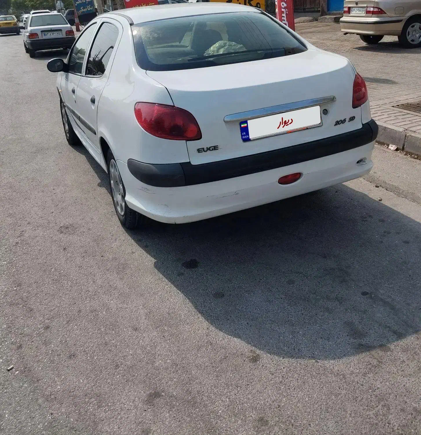 پژو ۲۰۶ صندوق دار v20 - 1390