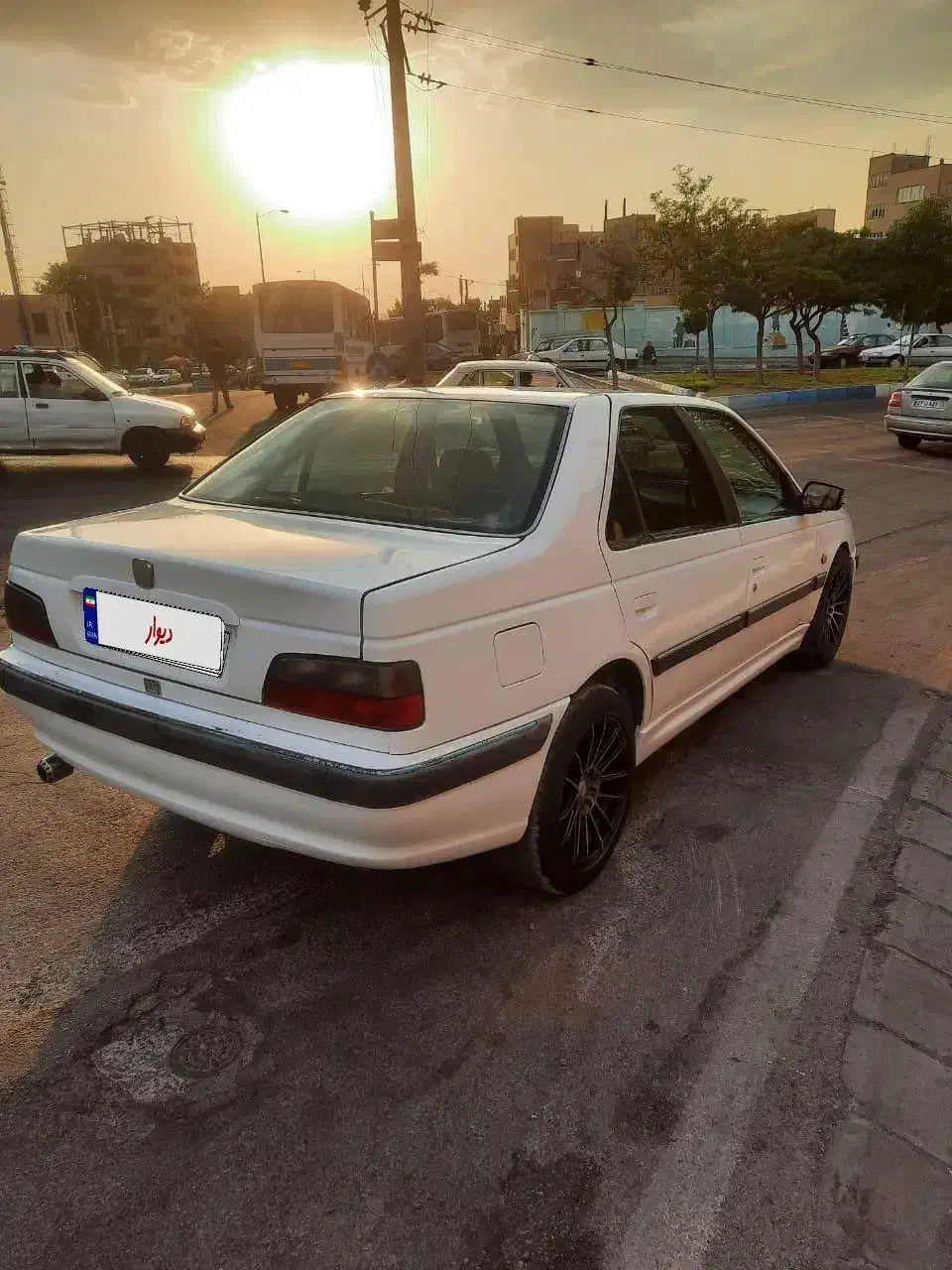 پژو پارس دوگانه سوز - 1386