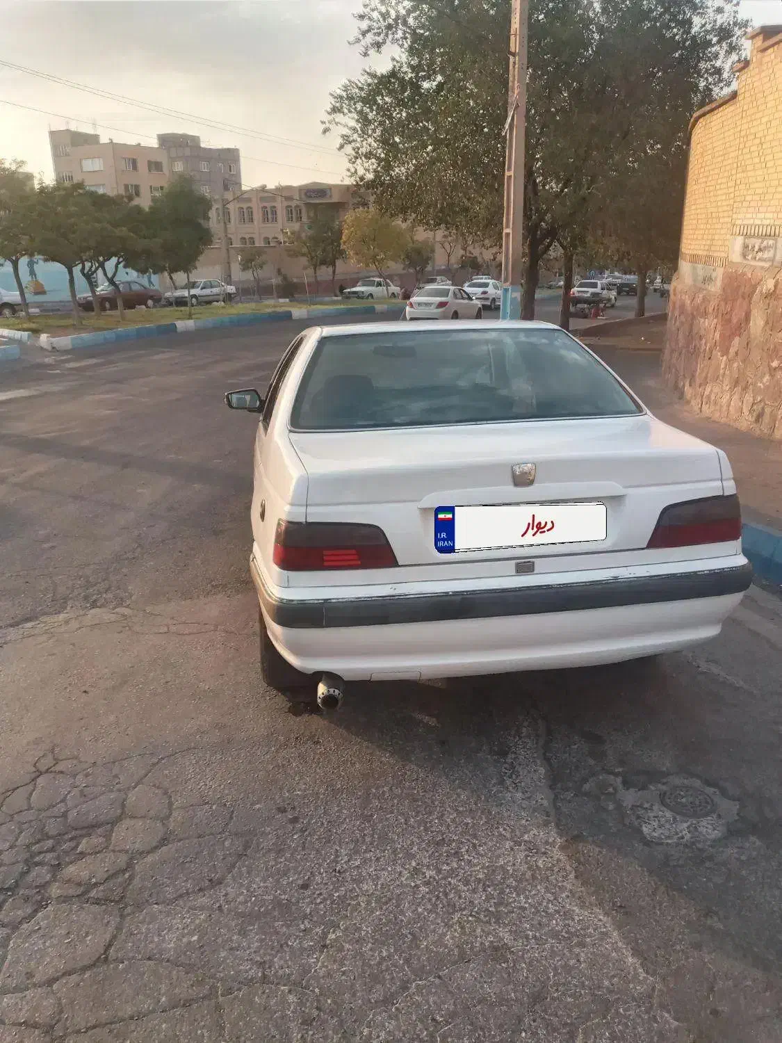 پژو پارس دوگانه سوز - 1386