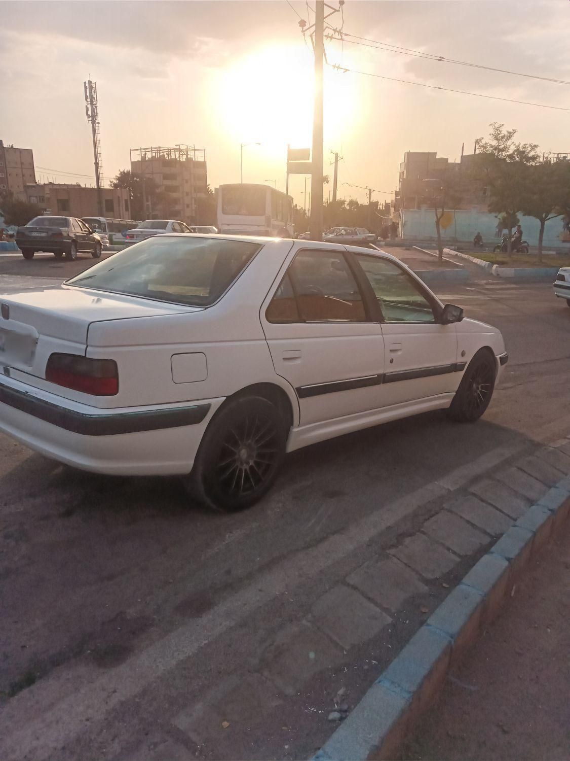 پژو پارس دوگانه سوز - 1386