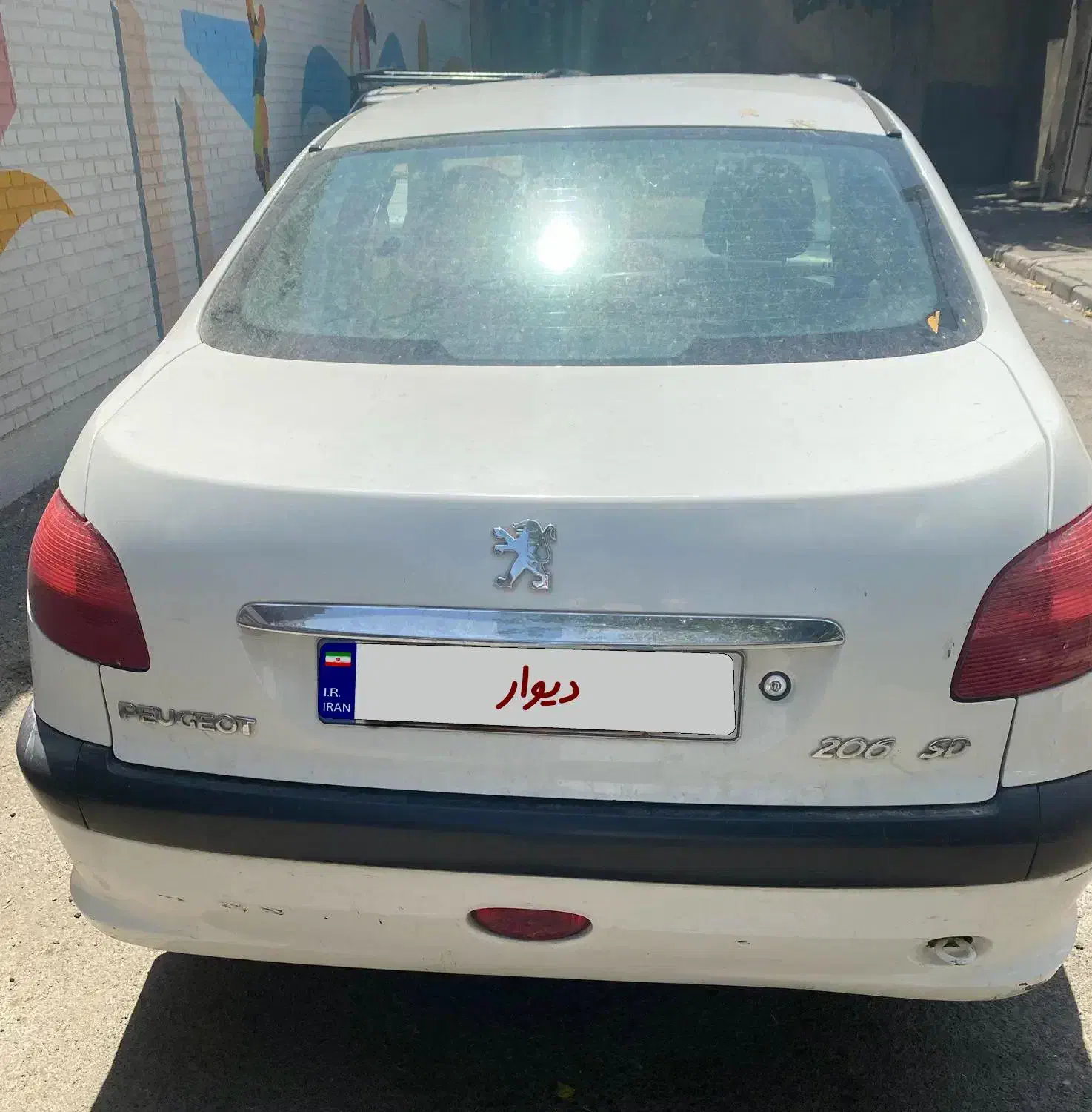 پژو ۲۰۶ صندوق دار v1 - 1388