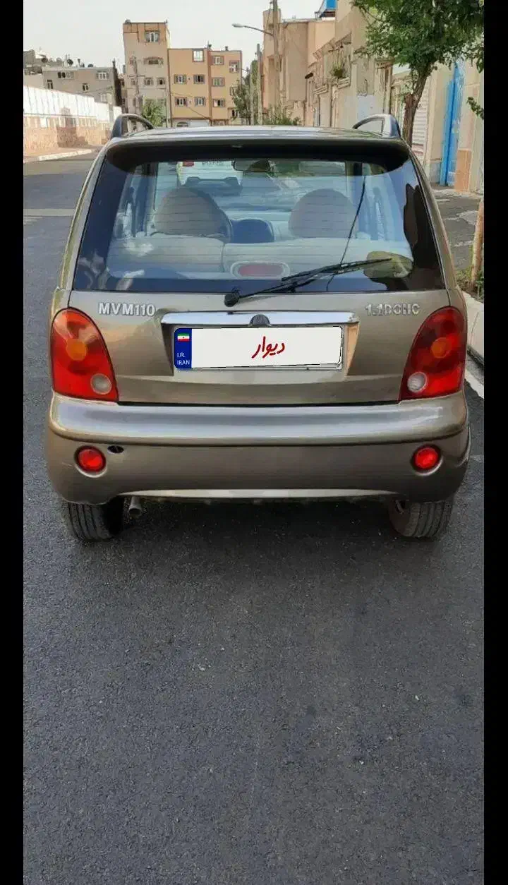 ام وی ام 110 چهار سیلندر دنده ای - 1394