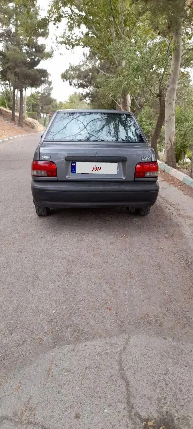 پراید صبا بنزینی - 1386