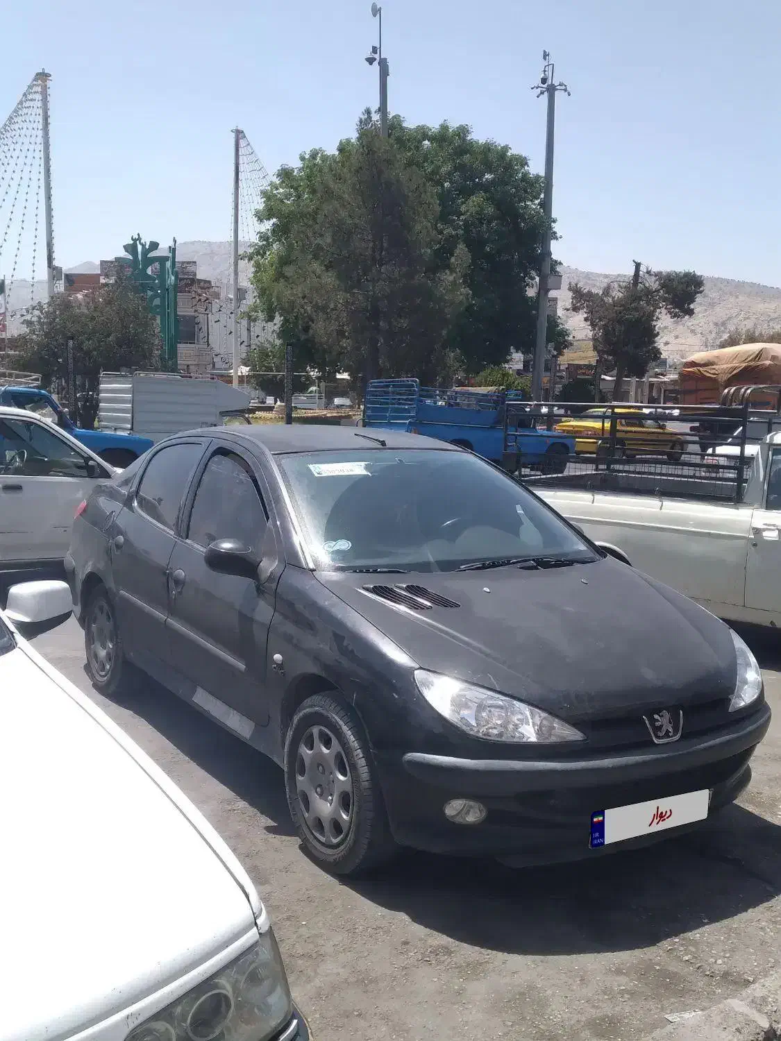 پژو ۲۰۶ صندوق دار v8 - 1391