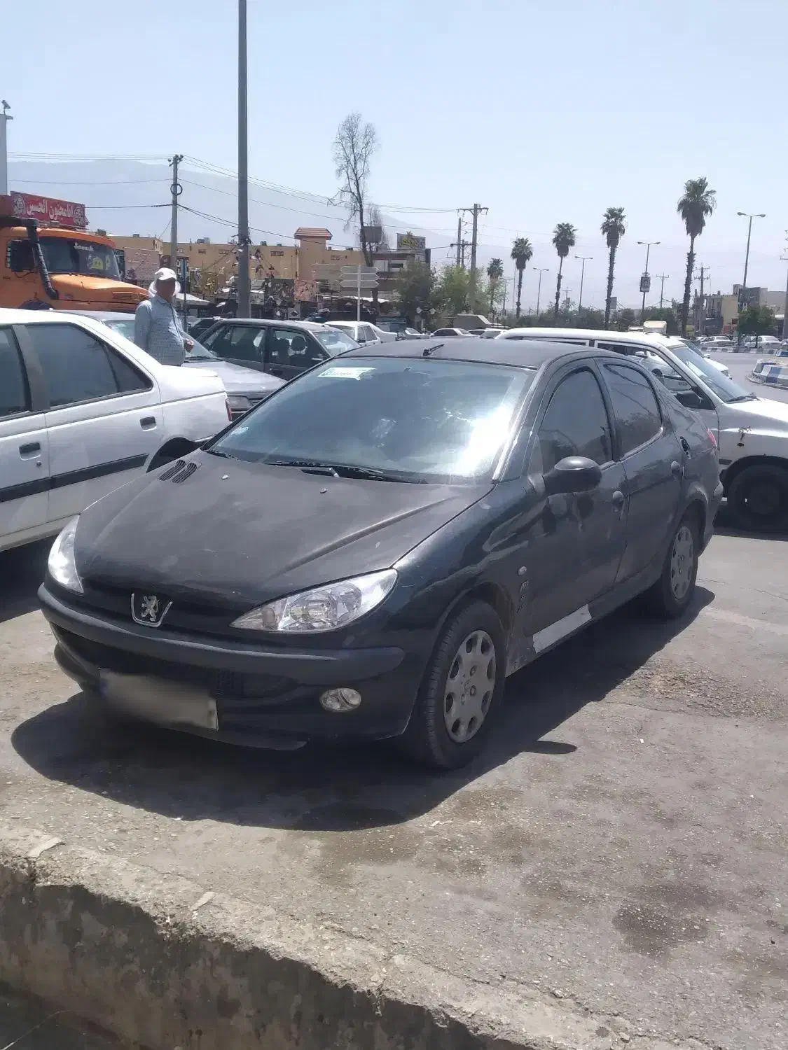 پژو ۲۰۶ صندوق دار v8 - 1391