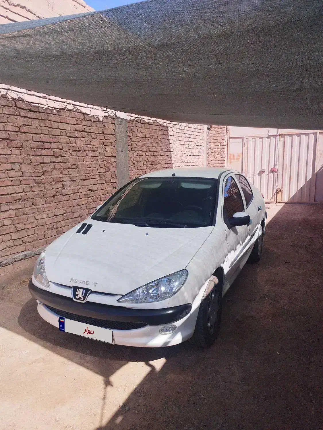 پژو ۲۰۶ صندوق دار v8 - 1389
