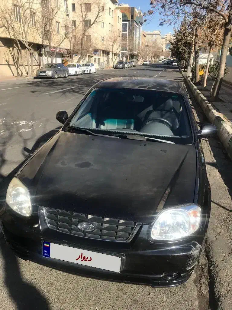 هیوندای ورنا دنده‌ ای - 1386