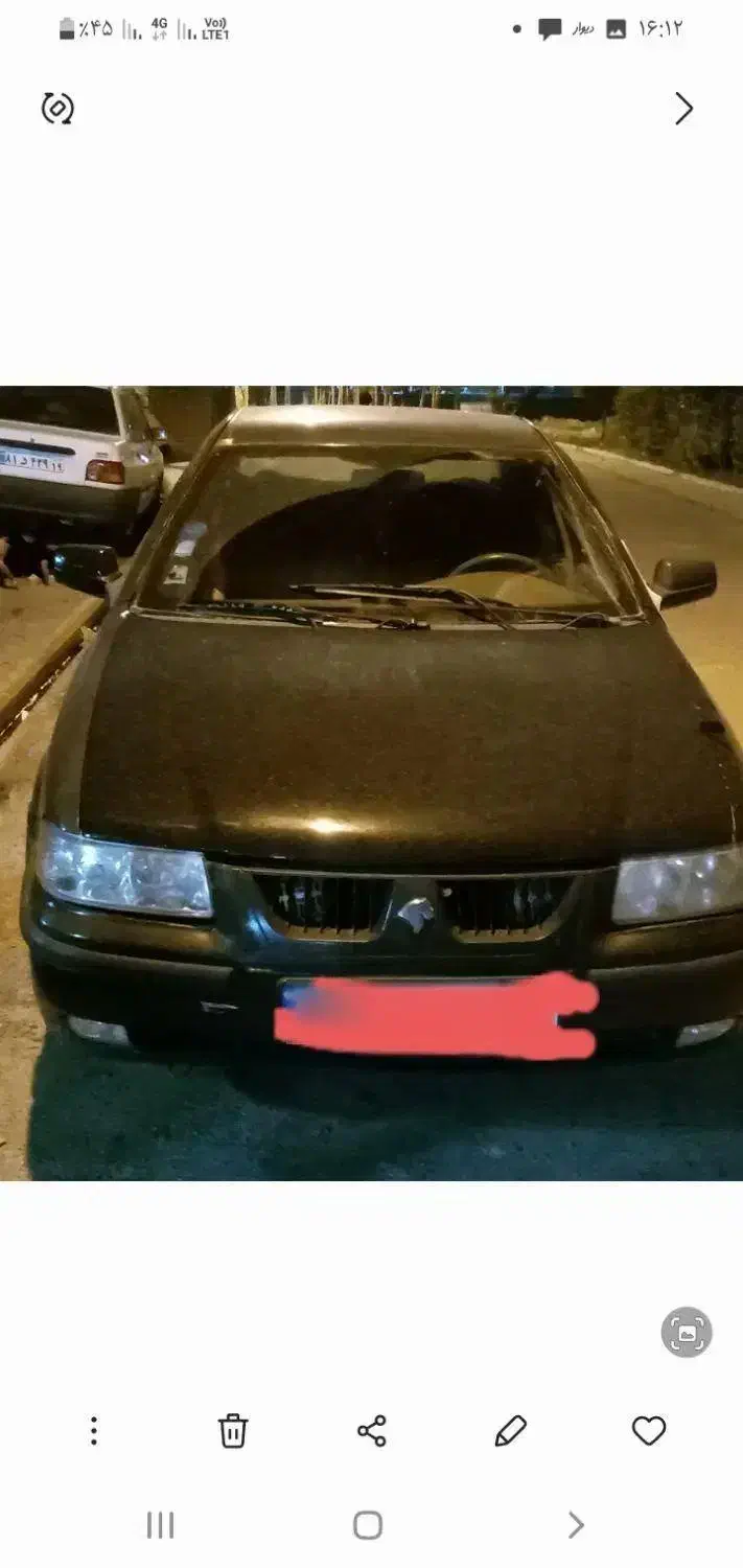 سمند LX EF7 دوگانه سوز - 1390