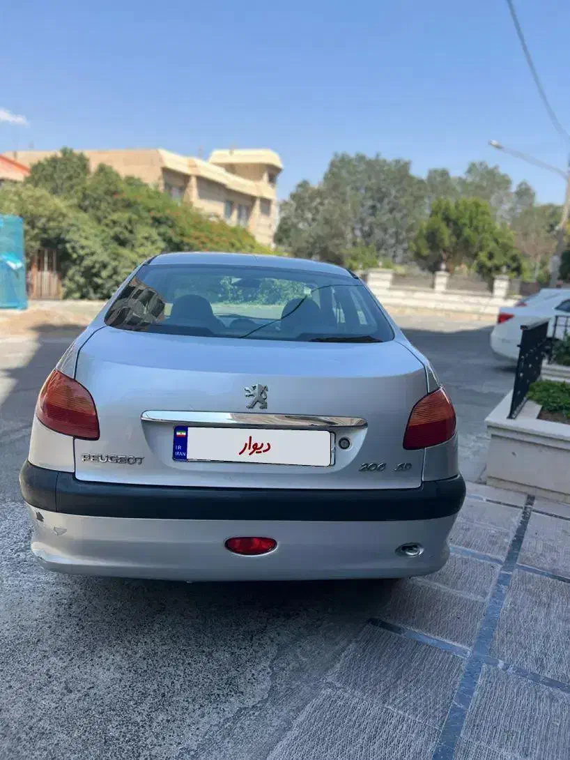 پژو ۲۰۶ صندوق دار v10 - 1387