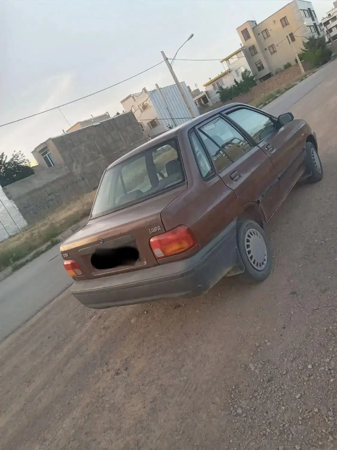 پراید صبا بنزینی - 1386