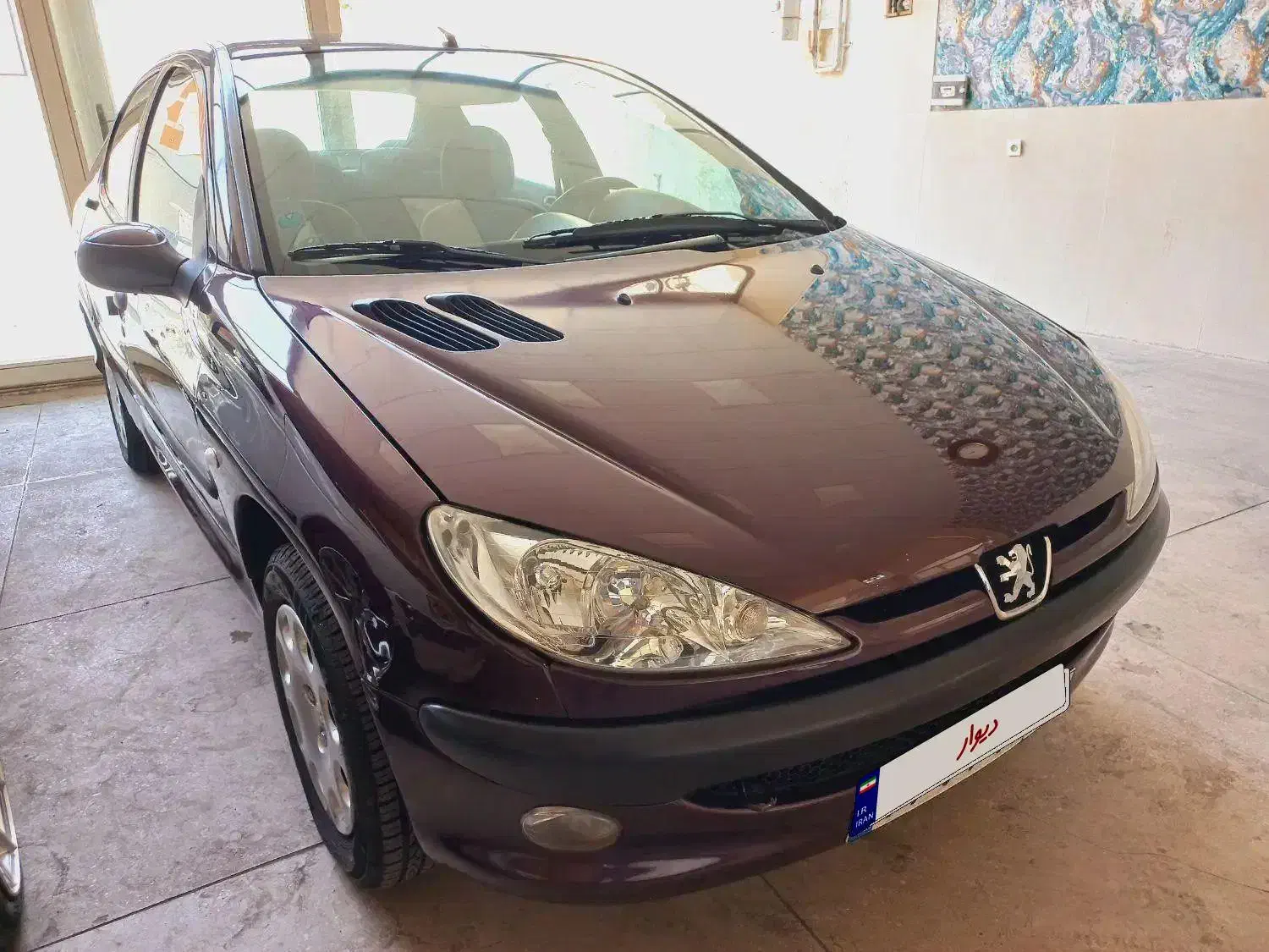 پژو ۲۰۶ صندوق دار v8 - 1390