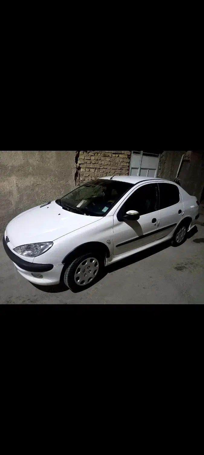 پژو ۲۰۶ صندوق دار v8 - 1388