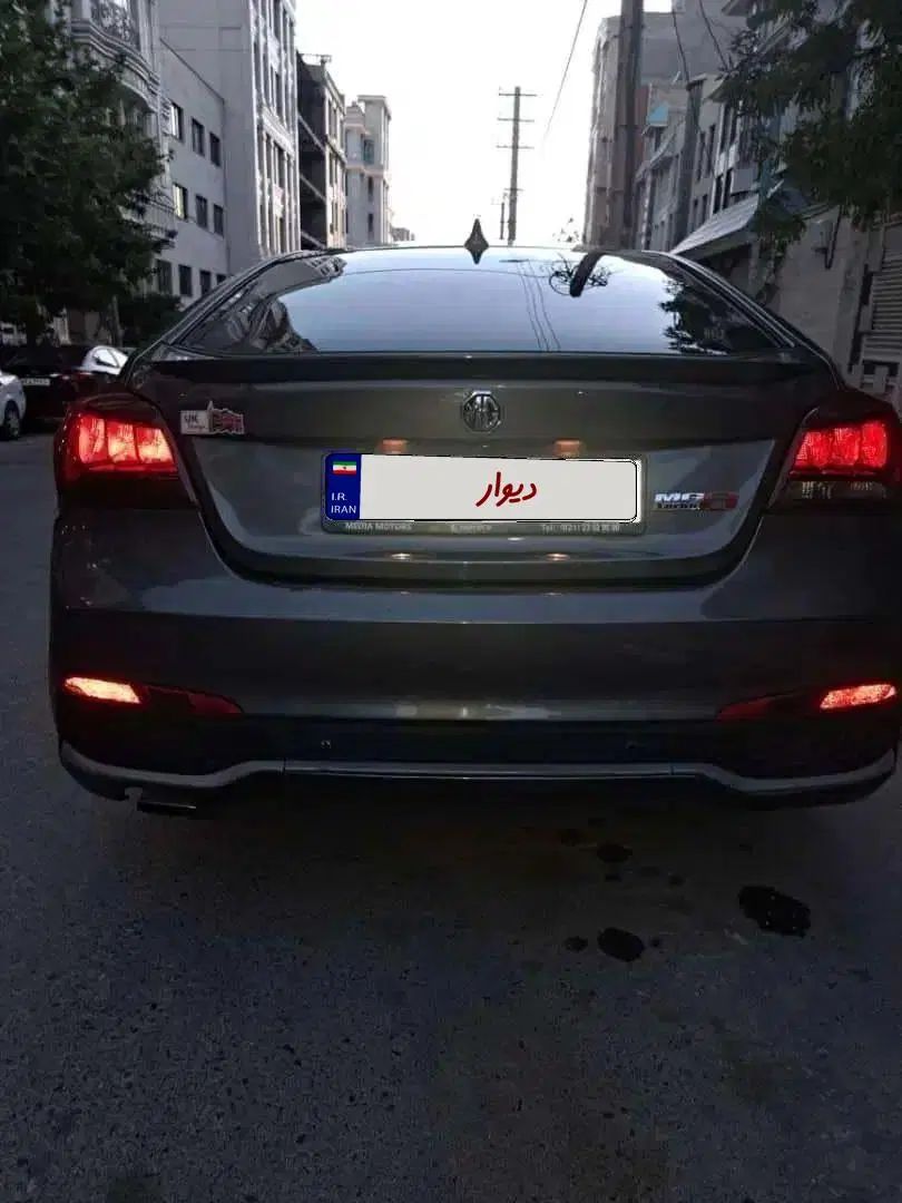 ام جی 6 لیفت بک GT فیس جدید - 2016