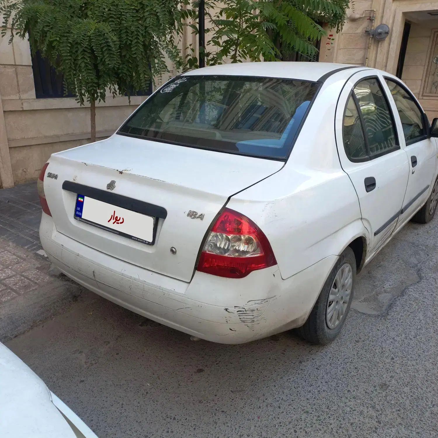 تیبا صندوق دار SX - 1396