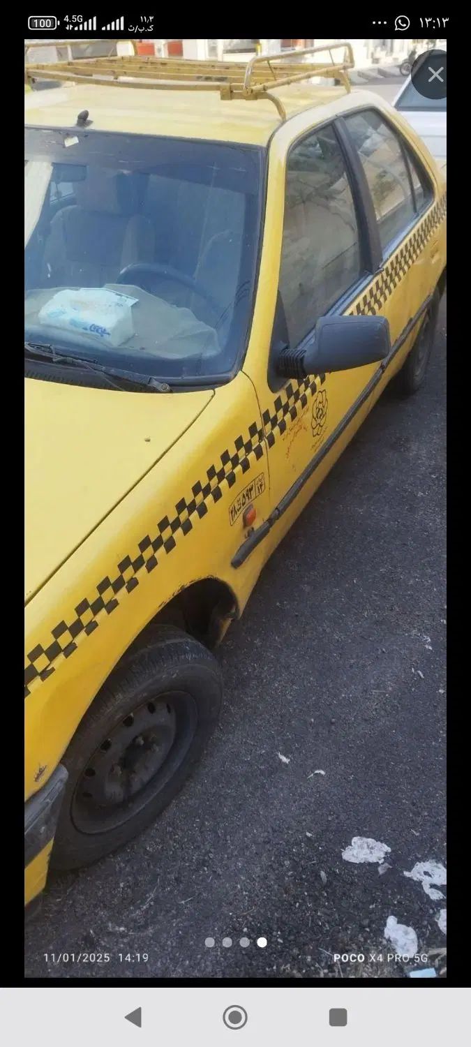 پژو آردی دوگانه سوز CNG - 1382