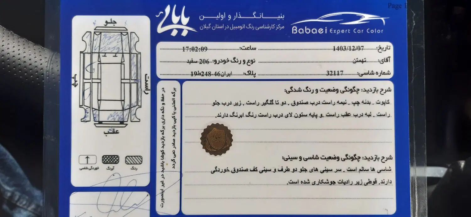 پژو 206 تیپ 2 - 1389