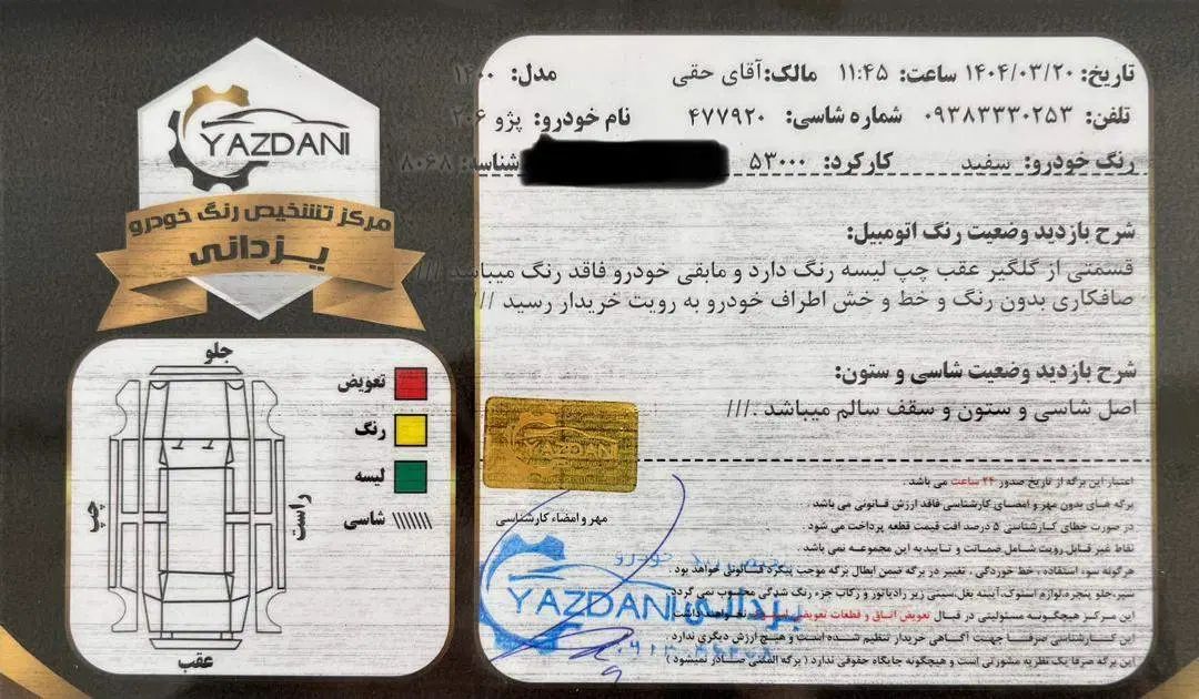 پژو 206 تیپ 2 - 1400