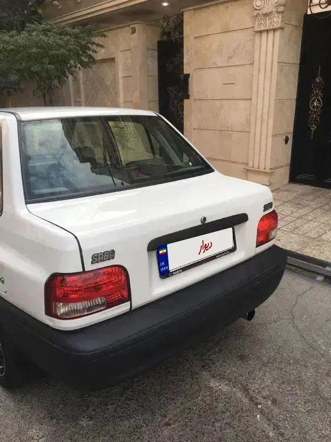 پراید صبا بنزینی - 1386