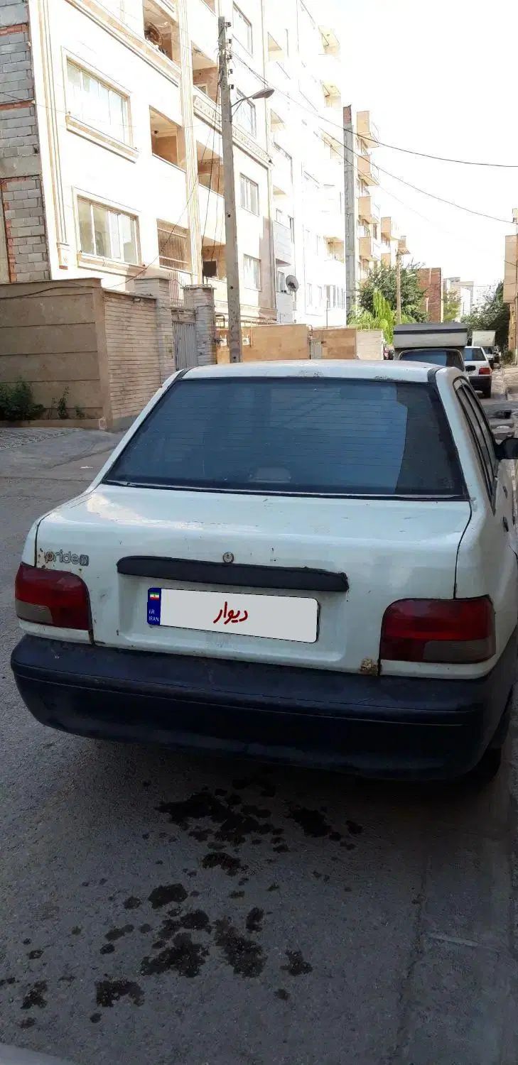 پراید صبا بنزینی - 1381