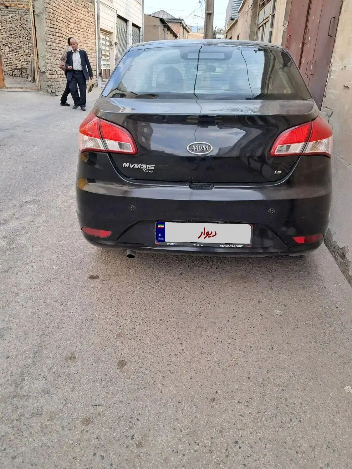 ام وی ام 315 صندوقدار اسپرت دنده‌ای - 1395