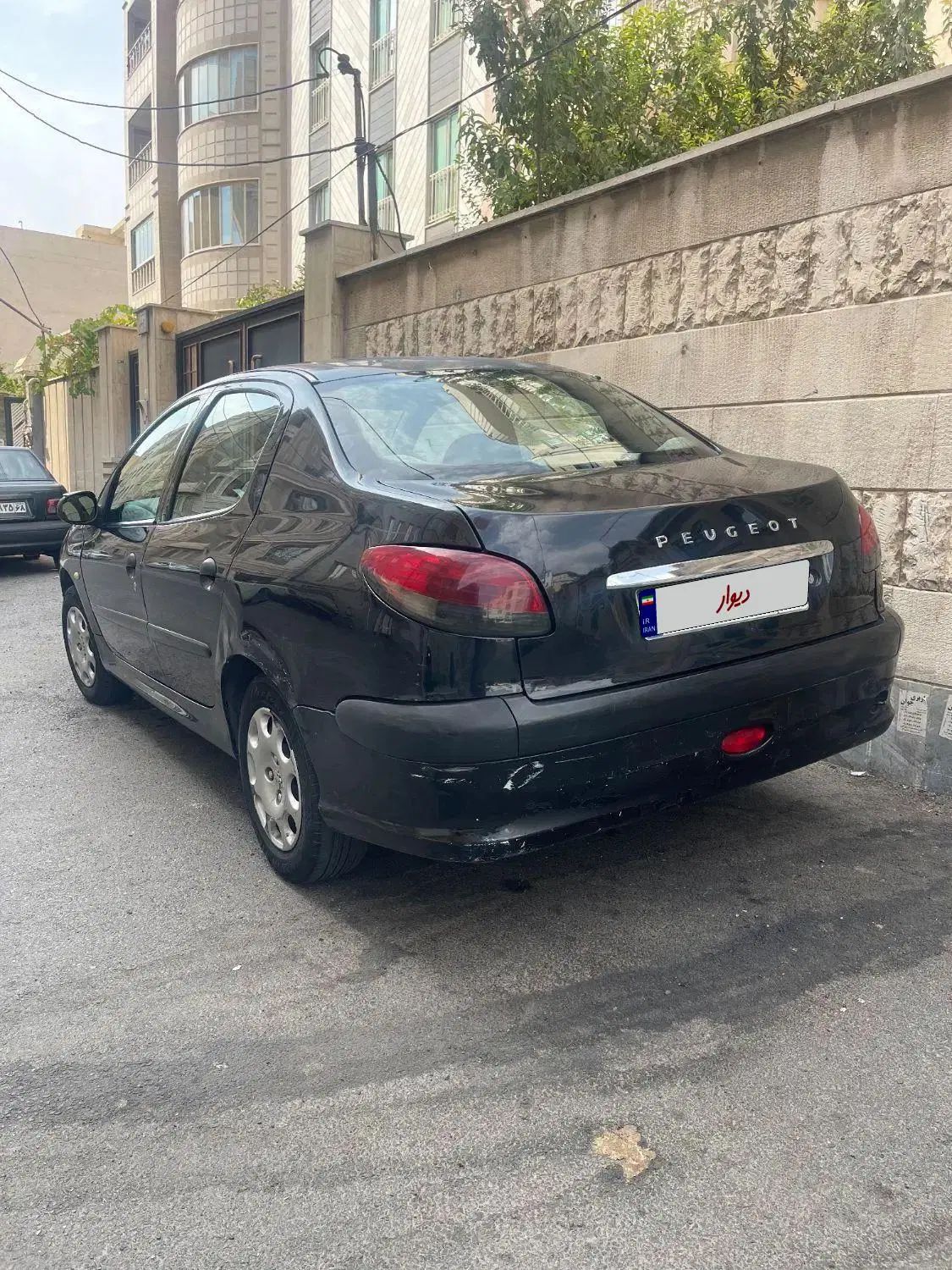 پژو ۲۰۶ صندوق دار v6 - 1386