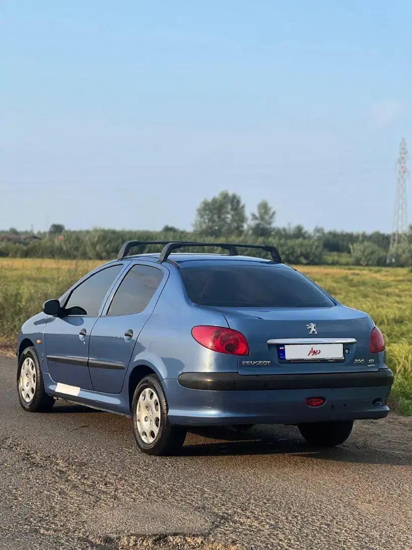 پژو ۲۰۶ صندوق دار v8 - 1394