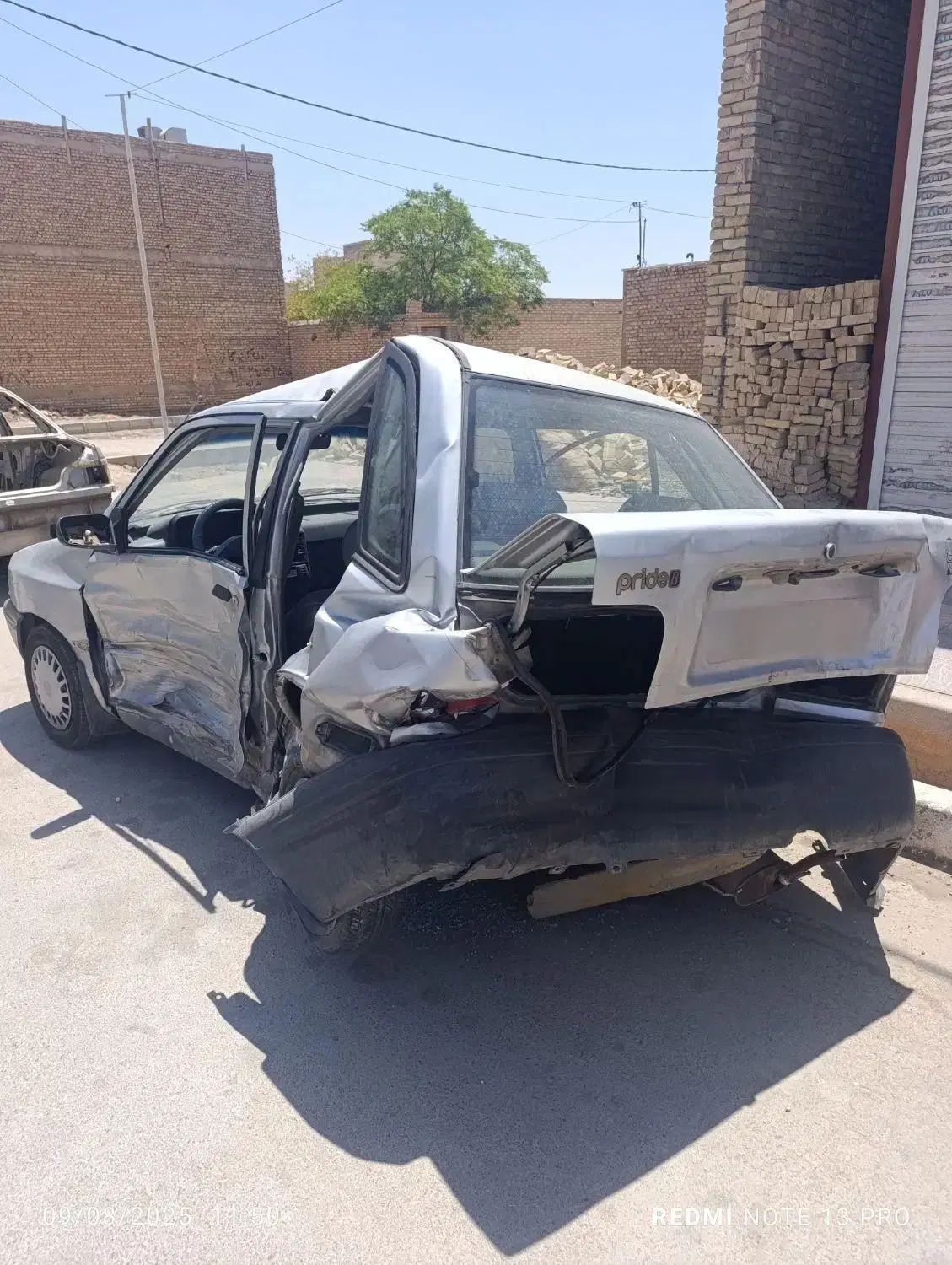 پراید صبا بنزینی - 1386