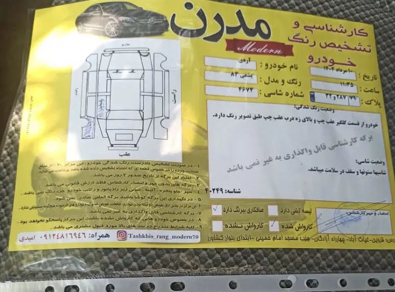 پژو آردی RDI - 1383