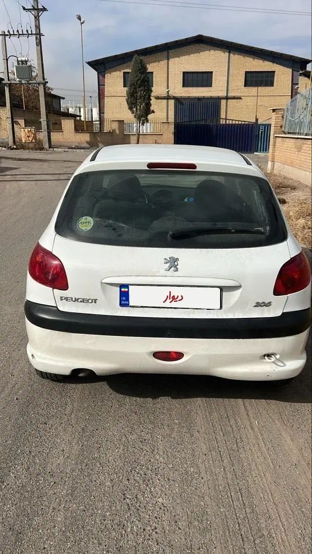 پژو 206 تیپ 2 - 1401