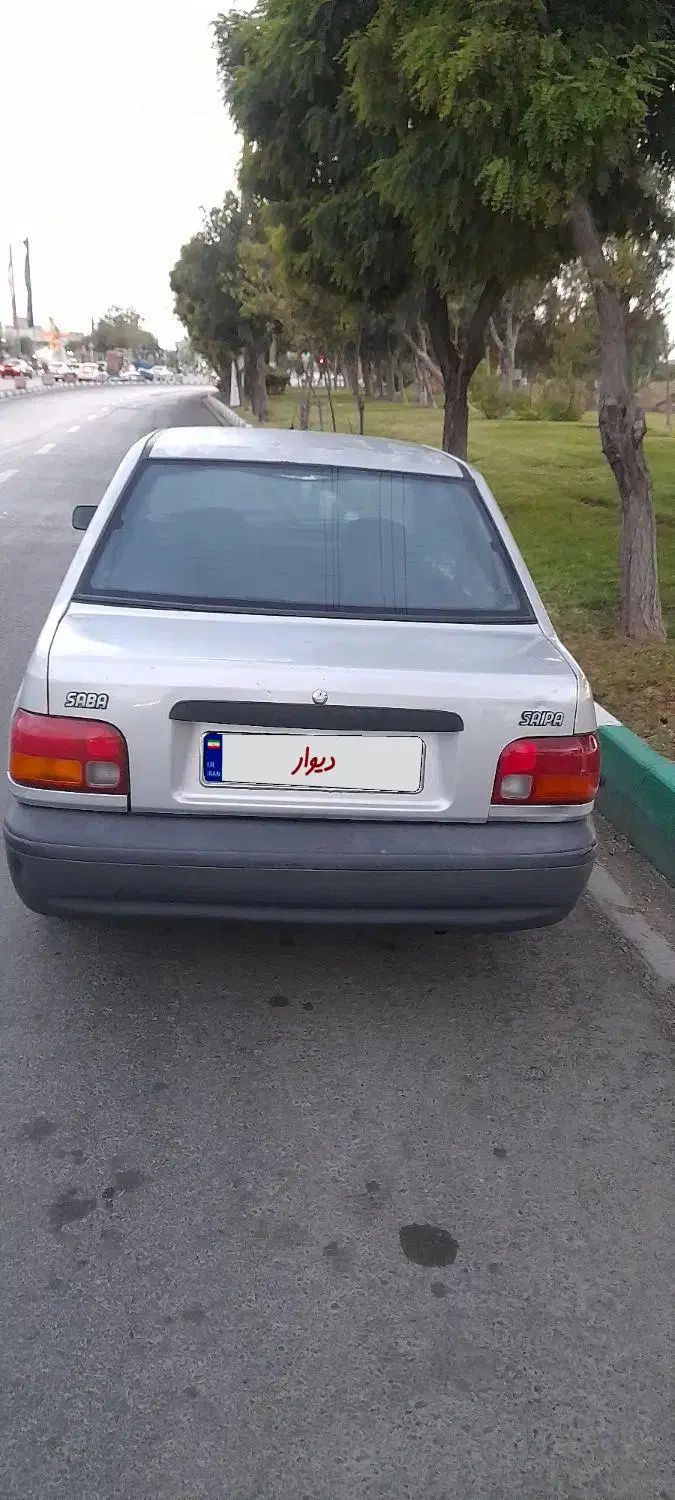 پراید صبا بنزینی - 1387