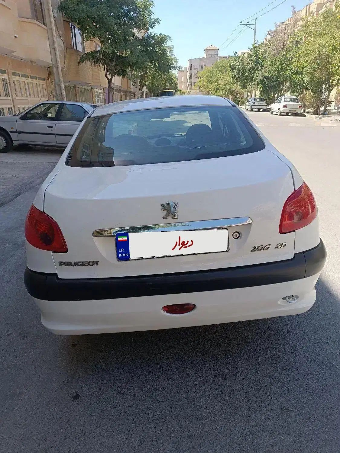 پژو ۲۰۶ صندوق دار v1 - 1388