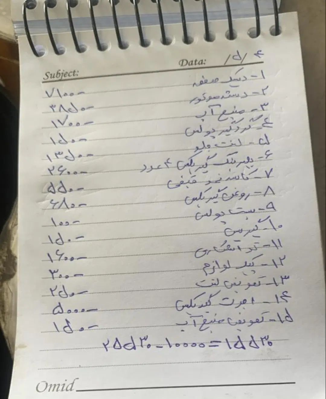 ام وی ام 110S کامفورت(نیمه فول) - 1395
