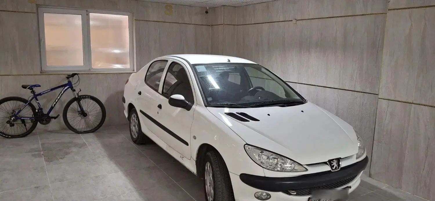 پژو ۲۰۶ صندوق دار v8 - 1398