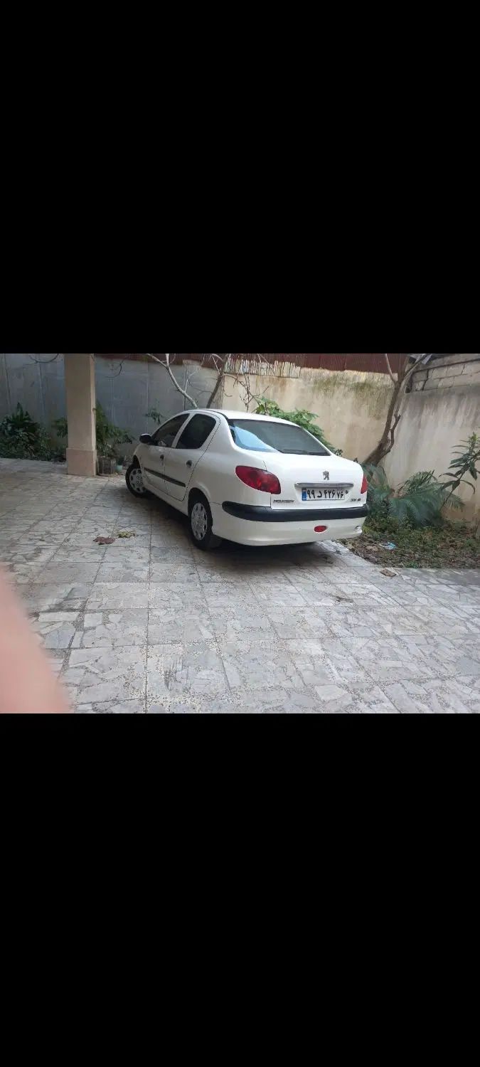 پژو ۲۰۶ صندوق دار v8 - 1390