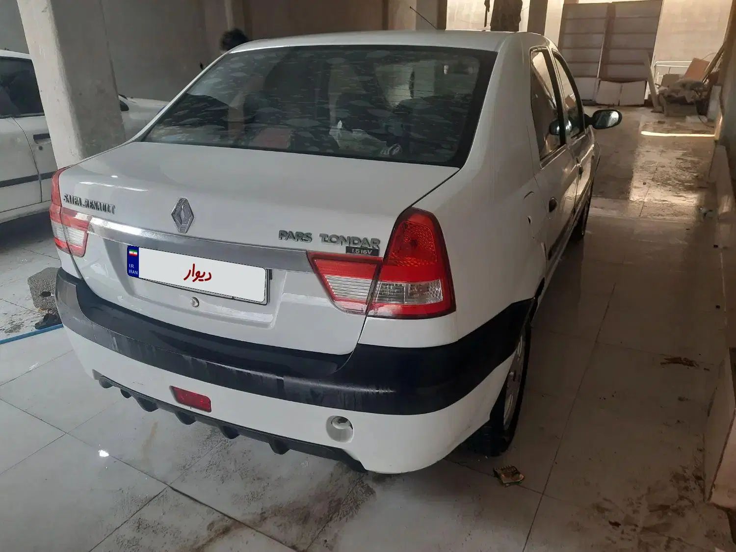 رنو پارس تندر گیربکس JHQ + مولتی مدیا - 1397
