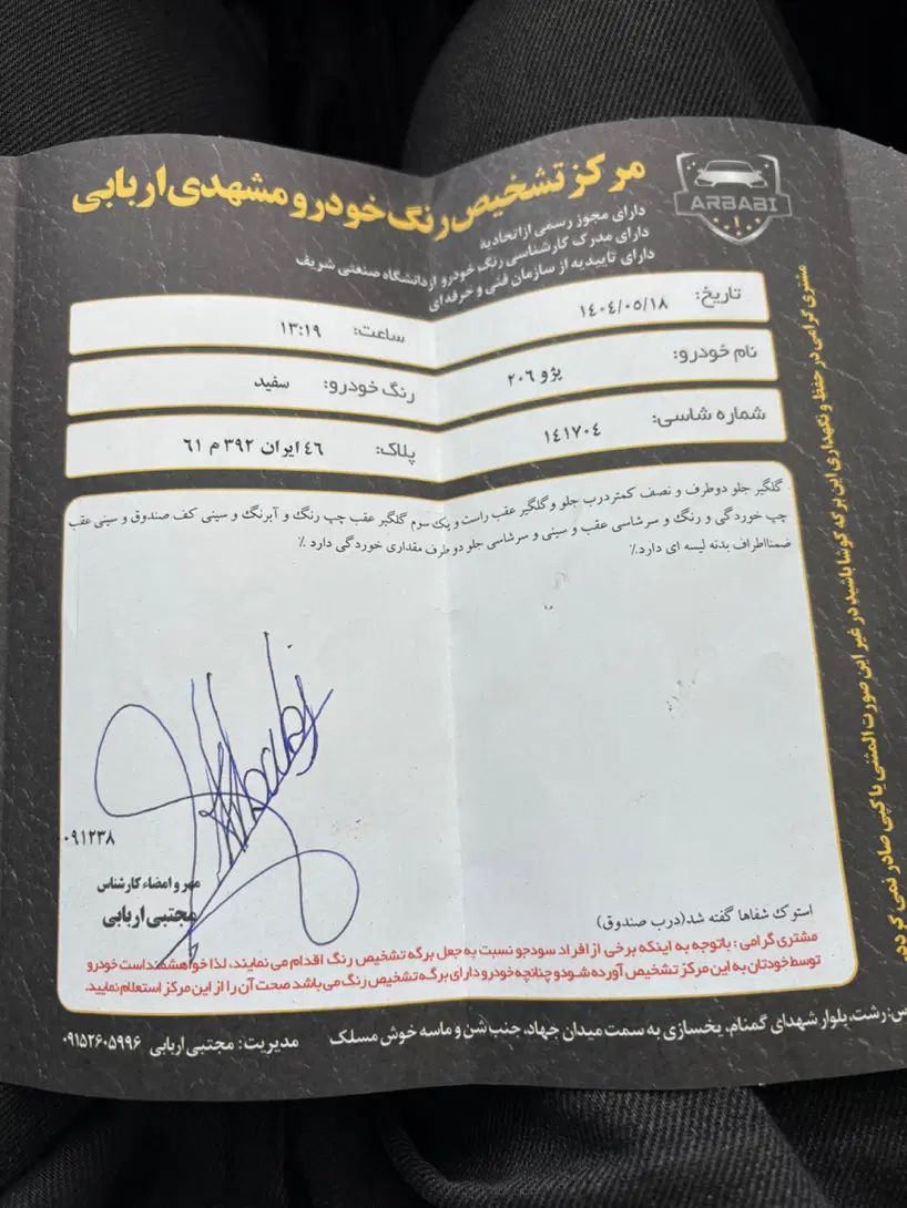 پژو 206 تیپ 2 - 1389