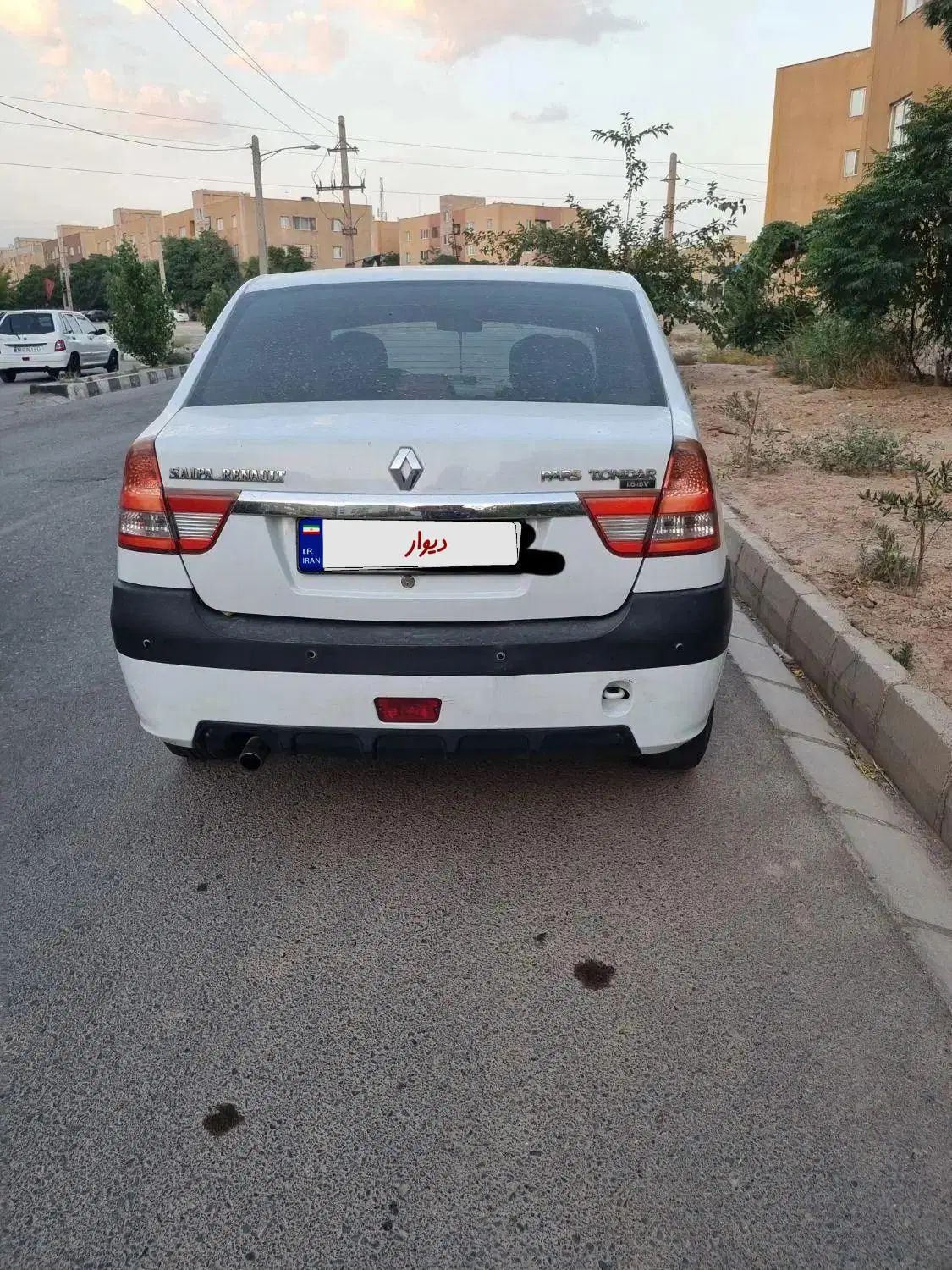 رنو پارس تندر گیربکس JHQ + مولتی مدیا - 1391