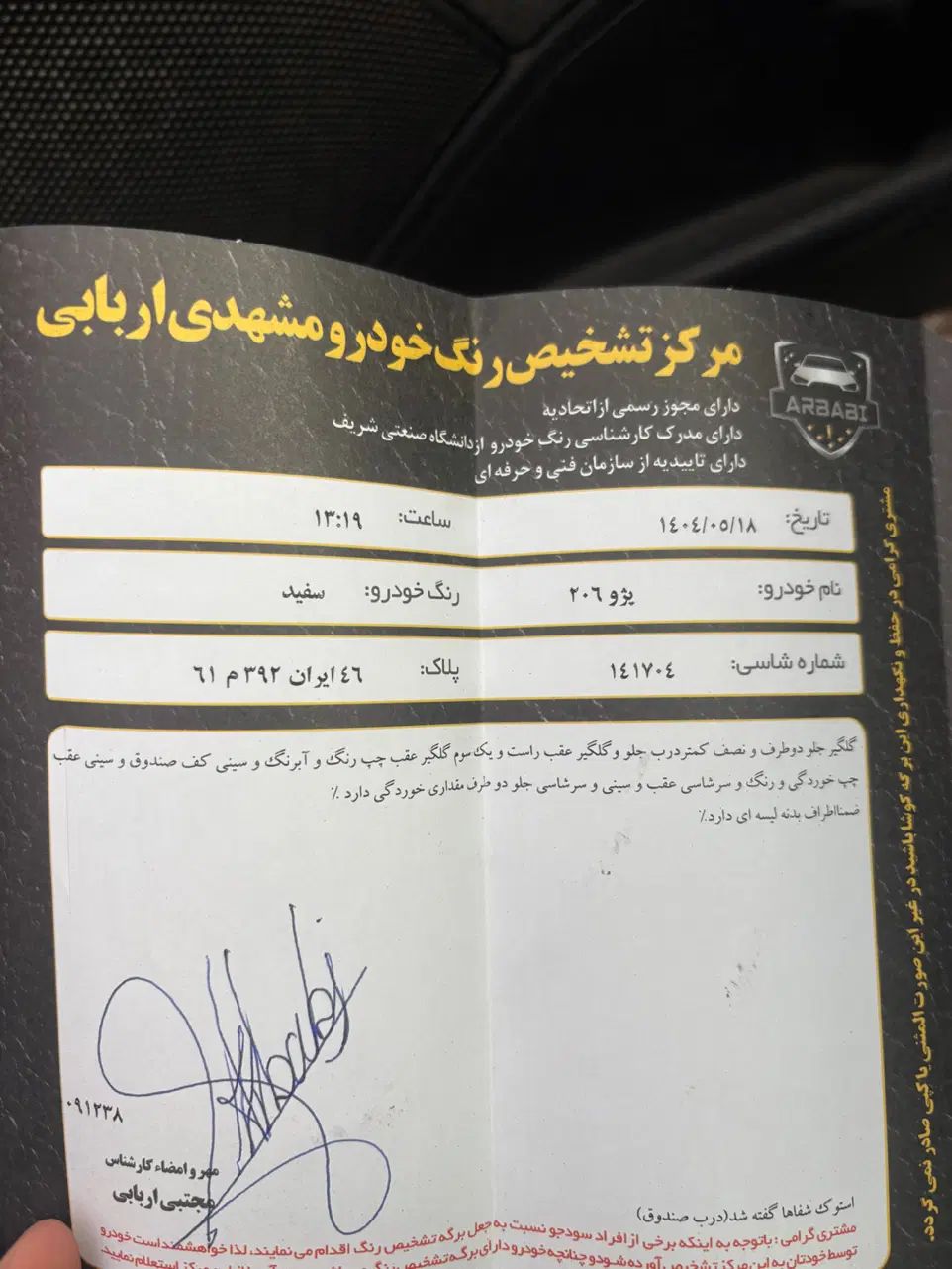 پژو 206 تیپ 2 - 1389