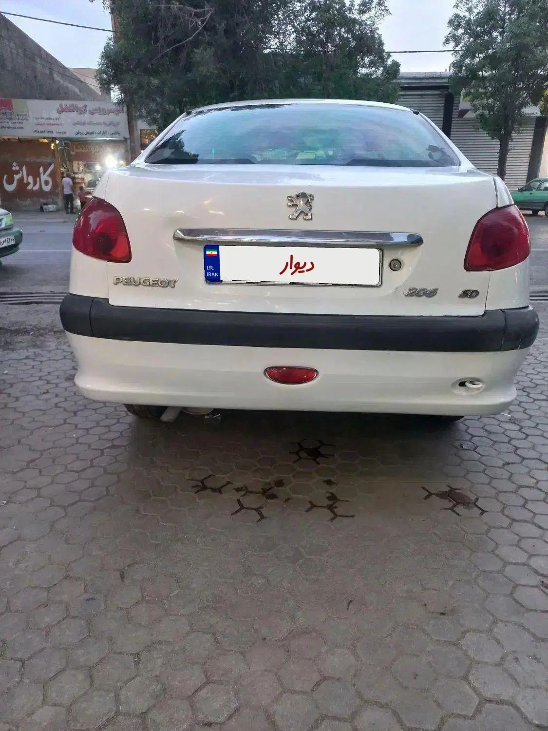 پژو ۲۰۶ صندوق دار v2 - 1390